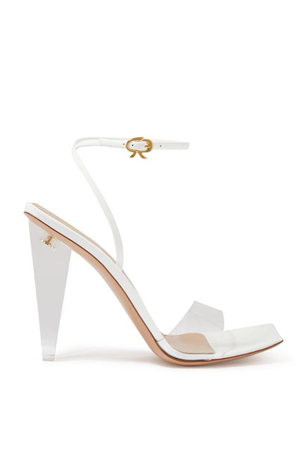 Odyssey 105 Plexi and Leather Sandals